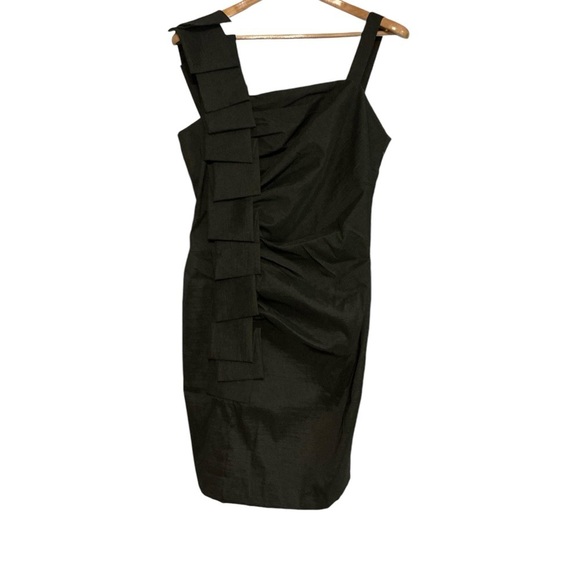 SL Fashion black classic evening dress size 14 - Picture 2 of 7